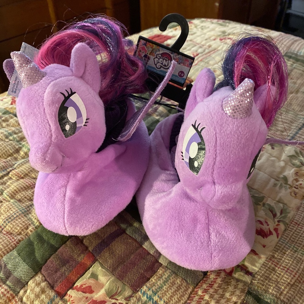 COPY - My little pony slippers NWT